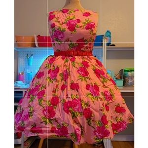 Betsey Johnson Sleeveless Retro Dress XL/14